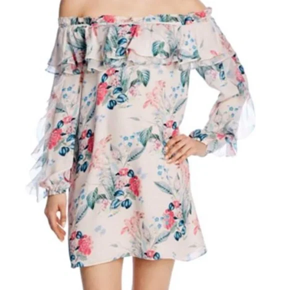 NWT Parker cold shoulder floral blouse size XS - Picture 6 of 6